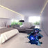 Galaxy Wall Sticker ,Outer Space Removable Floor Decals,Art Magic 3D Milky Way Home Decor Kids Children Bedroom