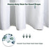 Maccyafst Eucalyptus Shower Curtain Green Leaves Shower Curtain Watercolor Leaf Shower Curtain Fabric Floral Shower Curtain Waterproof Plants Bathroom Curtains with Hooks