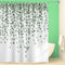Maccyafst Eucalyptus Shower Curtain Green Leaves Shower Curtain Watercolor Leaf Shower Curtain Fabric Floral Shower Curtain Waterproof Plants Bathroom Curtains with Hooks