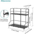 Bathroom Countertop Organizer Rack, SAUCE ZHAN Wall Mounted Spice Rack Organizer for Kitchen Counter Storage Shelf Foldable 2 Tier Cabinet Seasoning Racks Wire Makeup Organizer Shower Vanity Tray