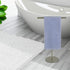 KURBAO Towel Rack T-Shape Hand Towel Stand for Bathroom, Kitchen or Vanity Towel Holder Stand, Towel Holder Standing SUS 304 Stainless Steel Height-Adjustable, Bath Hand Towel Bar Brushed Finished