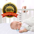 Mini Crib Mattress Protector 100% Waterproof, Without Noiseless Bamboo Quilted Ultra Soft White Terry Fitted Sheet Style (Mini Crib)