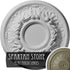 Ekena Millwork CM07ODSSF Odessa Ceiling Medallion, 7 1/2"OD x 1 1/8"P (Fits Canopies up to 2 1/2"), Hand-Painted Spartan Stone
