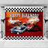 EOA 7(W) x5(H) FT Racing Cars Red Photography Backdrop Happy Birthday Hot Racer Wheels Banner Children Kids Cake Table Studio Props