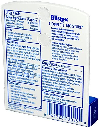 Blistex Complete Complete Moisture SPF 15 Lip Protectant .15 oz