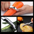 Aqwzh Citrus Lemon Zester&Cheese Grater with a vegetable peeler- Parmesan Cheese, Lemon, Ginger, Garlic, Nutmeg, Vegetables, Fruits-Razor-sharp Stainless Steel Blade Protective Cover,Dishwasher Safe