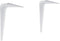Amazon Basics Shelf Bracket - 10" x 12", White, 10-Pack