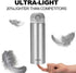 DILLER Thermos Coffee Travel Mug - 17oz Vacuum Insulated Water Bottle, Thermal Vacuum Drink Flask Keeps 24 Hours Cold & 12 Hours Hot (Silver, 17 oz)