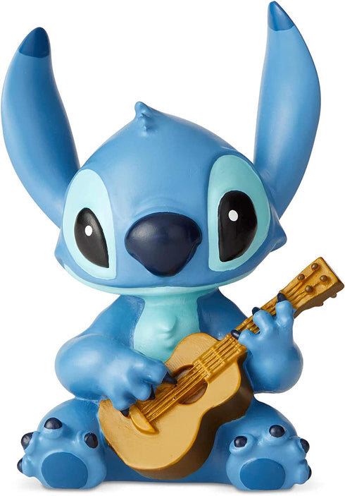 Enesco Disney Showcase Lilo and Stitch Guitar Mini Figurine, 2.5 Inch, Multicolor