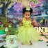 YCKens Happy Birthday Cake Topper for Tiana - The Princess Tiana and The Frog Cake Decorations Party Cake Decors for Girls (Double-sided)