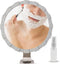 Heavy-Duty Fogless Mirror for Shower | Durable Anti Fog Shower Mirror for Shaving | with Razor Holder and Extra Anti-Fog Solution