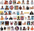 50PCS Pop Singer Bad Bunny Stickers for Laptop and Water Bottles,Waterproof Durable Trendy Vinyl Laptop Decal Stickers Pack for Teens, Water Bottles, Computer, Travel Case (Bad Bunny)