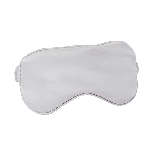 Amazon Basics 100% Mulberry Silk Sleep Set for Hair and Skin with Pillowcase, Eye-Mask and Travel Pouch - Dual Side 19 Momme Silk, Light Grey, Standard, Sleep Set