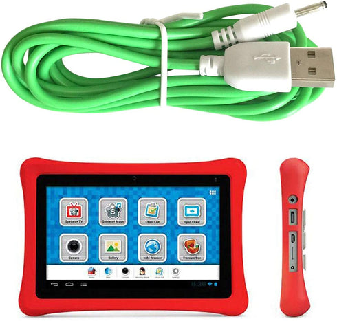 Charging Cord for Nabi 2 Kid Tablet NABI2-NV7A NABI2-NVA, 6 Feet, USB to Barrel DC