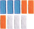 Adouiry Washable Mopping Pads for IRobot Braava Jet 240 241 Sweeping Pads, Reusable Wet Damp Dry (9 PCS)