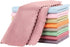 10 Pack Nanoscale Cleaning Cloth,Reusable Microfiber Cleaning Cloths|Streak Free Windows,Mirrors,& Car Windshields Without Chemicals|Lint Free (Three Colors.Size:10x10 in)