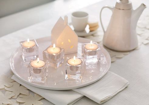 BOLSIUS 60 Count White Tealight Candles - Unscented Lights with 8 Hour Burning Time - Premium European Quality - Special for Weddings, Home Decor, Spa, Restaurants, Parties, and Special Occasions