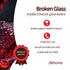Hand Blown Italian Style Crystal Burgundy Wine Glasses - Lead-Free Premium Crystal Clear Glass - Set of 2 - 21 Ounce - Gift-Box for any Occasion