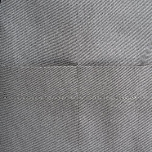 DII Everyday Basic Kitchen Collection, Plus Size Apron, Gray