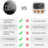 VOCOO Digital Kitchen Timer - Magnetic Countdown Countup Timer with Large LED Display Volume Adjustable, Easy for Cooking and for Seniors and Kids to Use