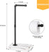MOOACE Industrial Toilet Paper Holder Stand, Paper Pipe Tissue Roll Tower Holder for Bathroom, Washroom White Gray