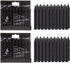 Mega Candles 40 pcs Unscented Black Mini Taper Candle, 4 Inch Tall x 1/2 Inch Diameter, Great for Casting Chimes, Rituals, Spells, Vigil, Witchcraft, Wiccan Supplies, Wax Play & More