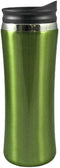 Liquid Logic Laguna Mug: Stainless Steel Outer with PP Liner and Push-On Slider Lid, 14 oz, Mossy Green