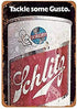 Kexle Metal Sign Tin Sign 1973 Schlitz Beer Tackle Some Gusto 12x16 Retro Home Decor