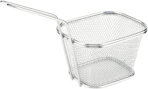 Mini Stainless Steel Chips Deep Fry Baskets Food Presentation Strainer Potato Cooking Tool