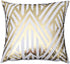 Tebery 6 Pack Gold Stamping Throw Pillow Covers Cases Soft Square Decorative Cushion Covers for Sofa,Couch - 18 x 18 Inches