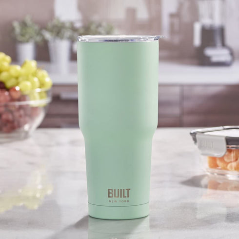 BUILT 30 Ounce Double Walled Stainless Steel Tumbler Mint 5193240