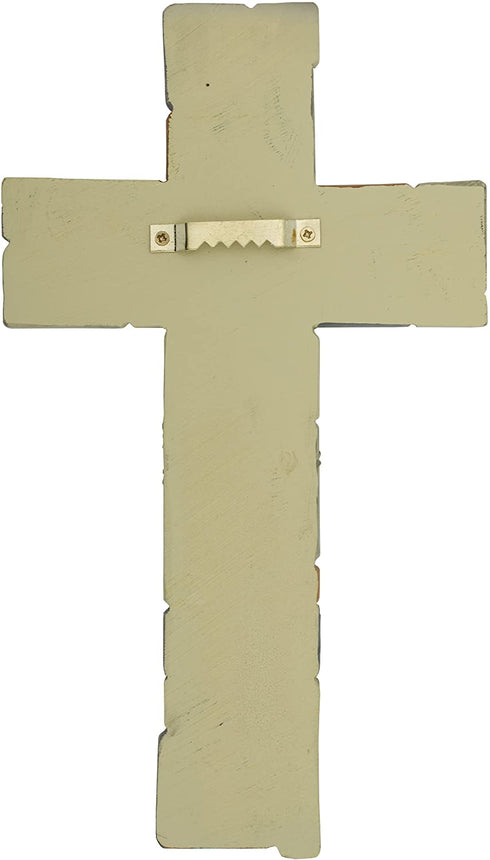 10" Inspirational Wall Cross | Covered in Encouraging Words and Phrases | Great Gift | Christian Home Decor