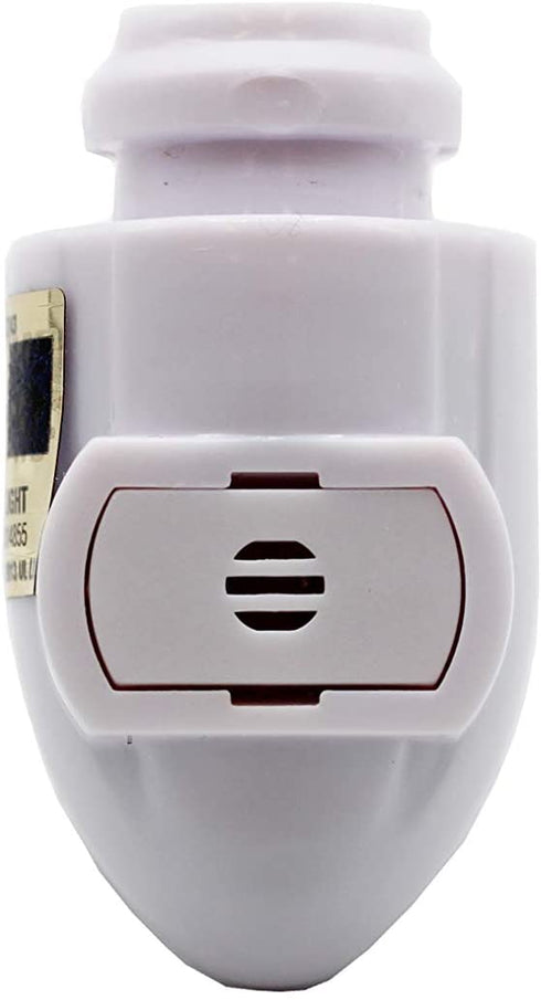 Creative Hobbies White Auto On Sensor Plug in Night Light Module Includes 3 Bulbs and 3 Plastic Clips, Great for Making Your Own Decorative Night Lights, Pack of 3