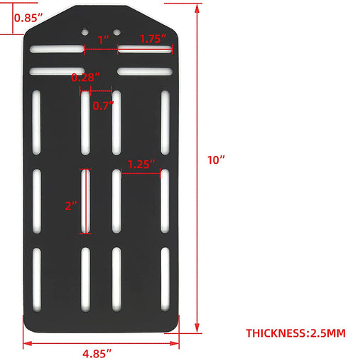 2PCS King Bed Headboard Attachment Bracket Modification Plate,Bed Frame Adapter Brackets,Headboard Brackets for Metal Bed Frame