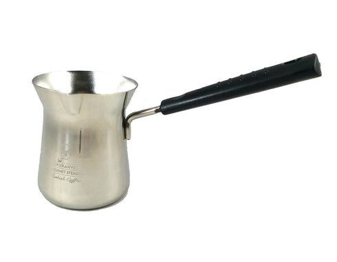 Mehmet Efendi Turkish Coffee 8.8oz w/ Stainless Steel Coffee Pot