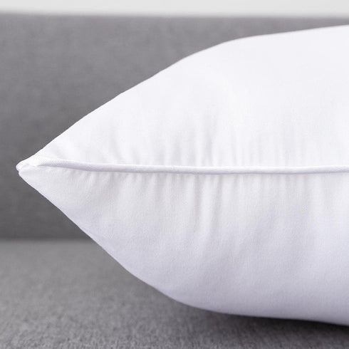 Lipo 18 x 18 Pillow Inserts (Set of 2) - Throw Pillow Inserts - Euro Pillow Inserts Down Pillow Inserts - Decorative Pillow Insert Pair - White Couch Pillow