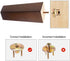 Wood Furniture Legs 8 inch Sofa Legs Pack of 4,Couch Legs Square Brown,Mid Century Desk Legs,Sofa Replacement Parts, for Dresser Legs Sideboard Recliner Couch Circle Chair Couch Riser Coffee Table