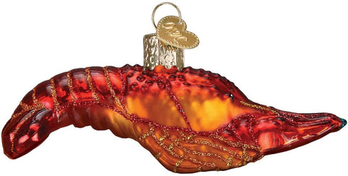 Old World Christmas Crab and Lobsters Glass Blown Ornaments for Christmas Tree Crawfish