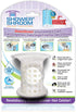 ShowerShroom Revolutionary 2" Stand-up Shower Stall Drain Protector Hair Catcher/Strainer 2", White