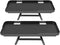 TV Top Shelf Monitor Shelves, Baffect 2pcs Adjustable TV Top Mount Storage Bracket Computer Screen Caddy Top Shelf for WiFi Router,Remote Control,Media Box,Plant (Black,11.8 inches