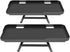 TV Top Shelf Monitor Shelves, Baffect 2pcs Adjustable TV Top Mount Storage Bracket Computer Screen Caddy Top Shelf for WiFi Router,Remote Control,Media Box,Plant (Black,11.8 inches