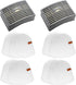 Lemige Vacuum Filters Replacement Parts for Shark Powered Lift-Away DLX NV580 Series NV581, NV581Q, NV585, NV586, 2 Post Filters + 4 Foam&Felt Filters, Part # XFFT580