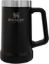 Stanley Adventure Big Grip Beer Stein, 24oz Stainless Steel Beer Mug, Double Wall Vacuum Insulation