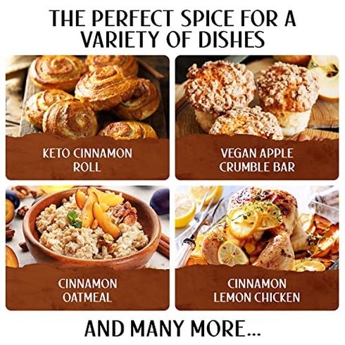 Premium True Saigon Vietnamese Cinnamon Powder by Collected Foods - 2 oz (1 Package)
