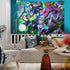 Boys Tapestry Fight Alien Home Decoration Wall Poster (Better Quality, 57" by 40")