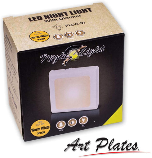 Plug in Dimmable LED Night Light with Dusk to Dawn Auto Sensor, Adjustable Brightness, Warm Light, Auto On/Off Nightlight for Bathroom, Hallway, Nursery, Bedrooms - Chili Peppers