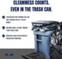 Plasticplace 64-65 Gallon Trash Can Liners for Toter ”‚ 1.2 Mil ”‚ Black Heavy Duty Garbage Bags ”‚ Roll ”‚ 50 x 60 (25 Count)