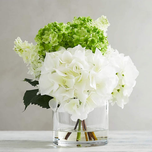 Kingrol Clear Acrylic Cylinder Vase Flowers, Break Resistant Vase Decorative Centerpiece for Home Decor Wedding Party Flowers Centerpieces