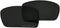 Polarized Replacement Sunglasses Lenses for Oakley Gascan with UV Protection(Black)