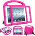 SUPLIK Kids Case for iPad 2/3/4 (9.7 inch, 2011/2012 Release Only), Durable Shockproof Kidproof Protective Handle Stand Cover with Screen Protector for Apple iPad 9.7" 2nd/3rd/4th Generation, Pink